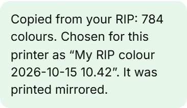 Step 3 says the colour is copied from your RIP