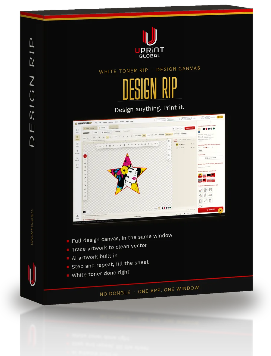UPrint Design RIP software box