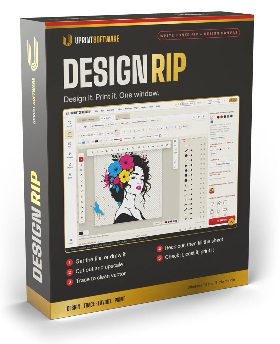UPrint Design RIP software box